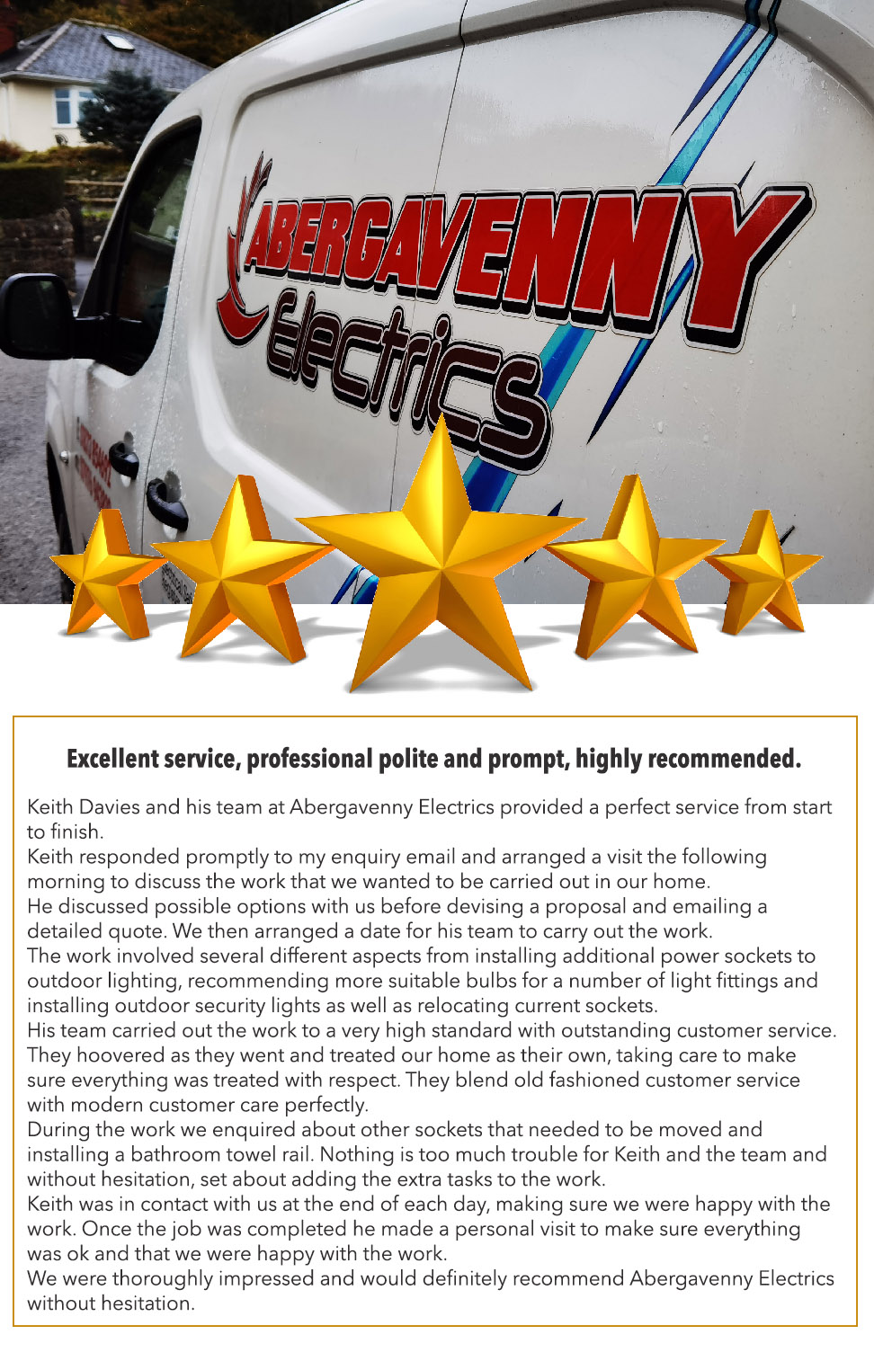 Abergavenny Electrics Monmouthshire Life