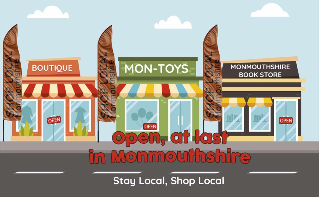 Monmouthshire Back in Business - Graphic © Sudol Media