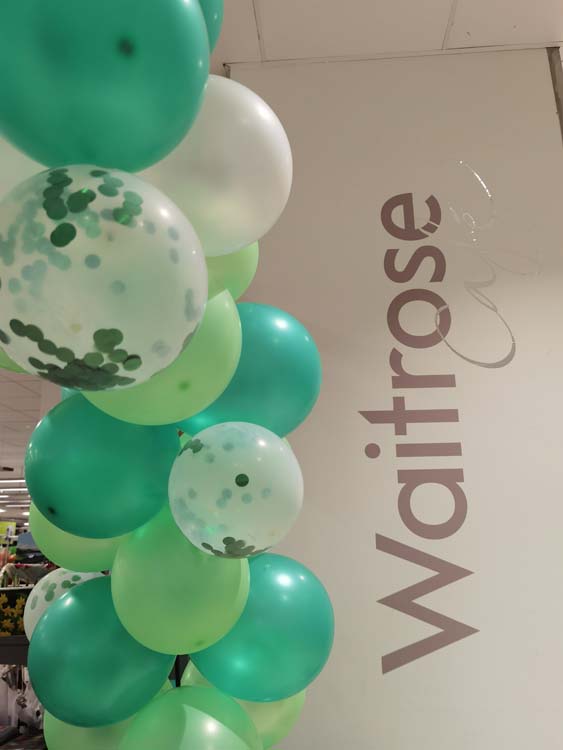 Waitrose Coffee Shop Abergavenny opening