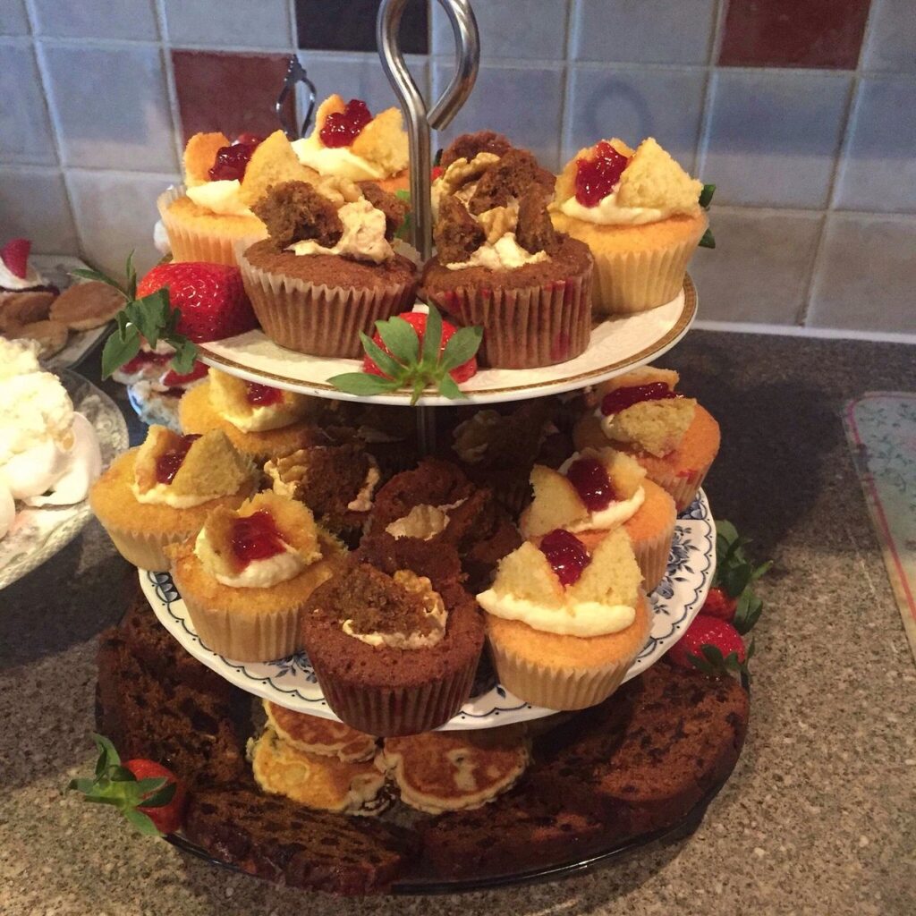 Red castle tea room cross ash
