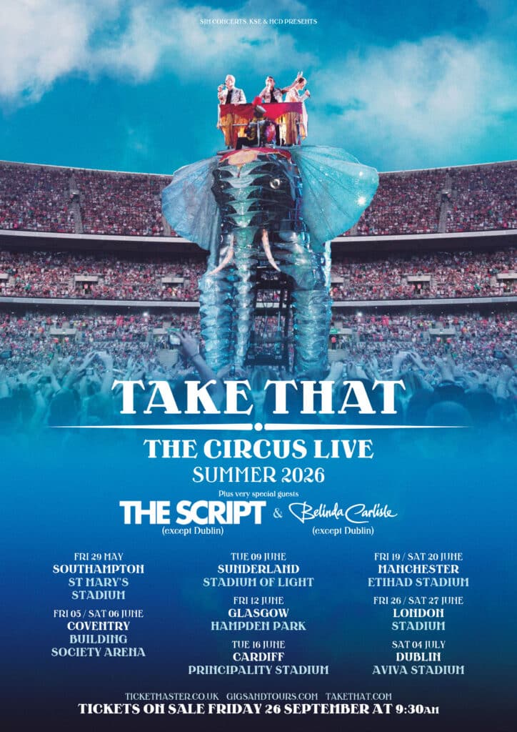 Take That Circus Tour Poster 724x1024